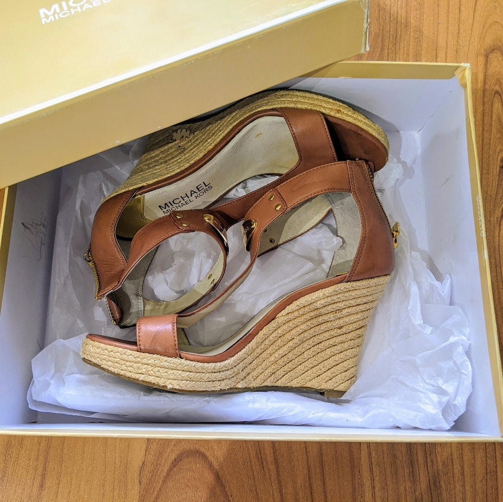 Michael Kors Platform Wedge Sandal